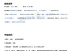 绘图建造员应聘求职简历模板下载_简介doc文档Word模板下载