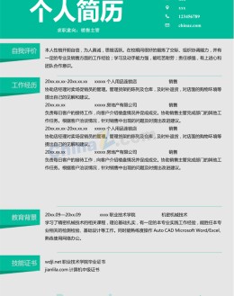 品质主管应聘求职简历模板下载_简介doc文档Word模板下载